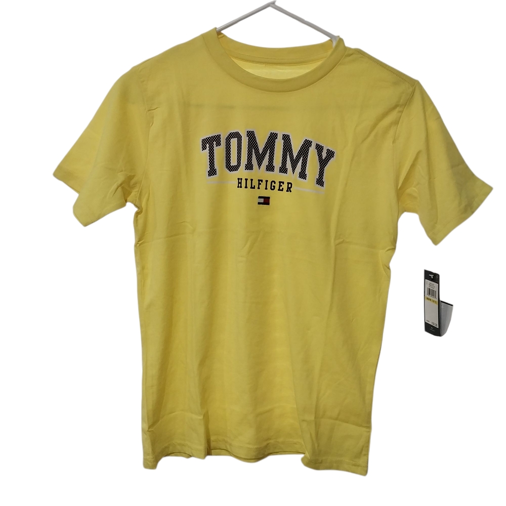Tommy Hilfiger Sunny Yellow Tee For Boys Size 10 New